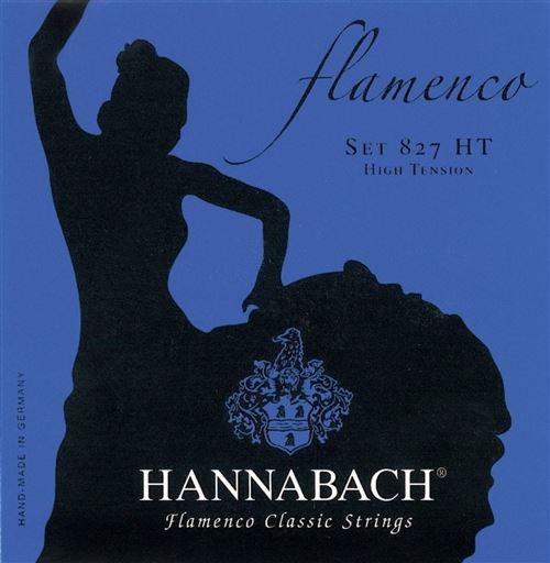 Hannabach 827HT - Cordes guitare flamenco - tension forte