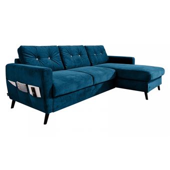 -996€ sur BOBOCHIC Canapé d'angle convertible coffre ...