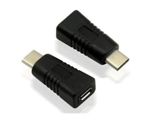 NILOX Nx080200130 USB3.1 °C Noir USB Micro B Adaptateur de câble – (USB3.1 °C, Adaptateur de câble USB Micro B, mâle/Femelle, Noir, 10 Gbit/s)
