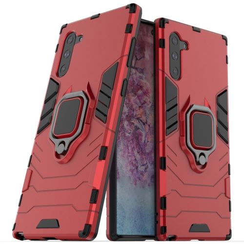Coque en TPU garde cool hybride avec béquille rouge pour votre Samsung Galaxy Note 10