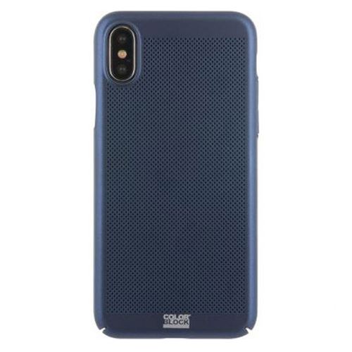 Iphone X Perf Metal Case - Noir