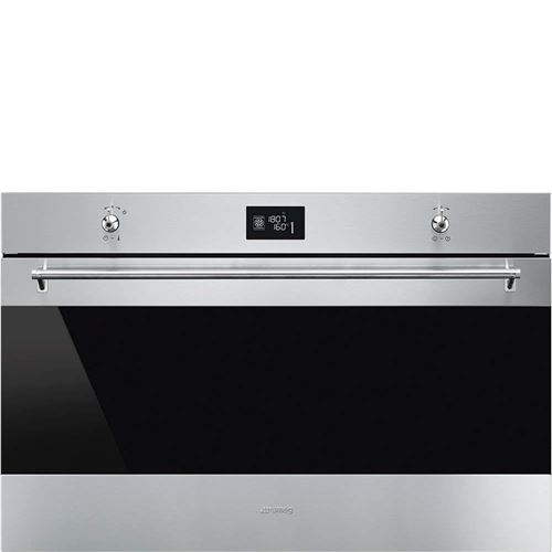 Smeg Classic SF9390X1 - Four - intégrable - niche - largeur : 86 cm - profondeur : 56 cm - hauteur : 58.3 cm - avec système auto-nettoyant - classe A+ - acier inoxydable