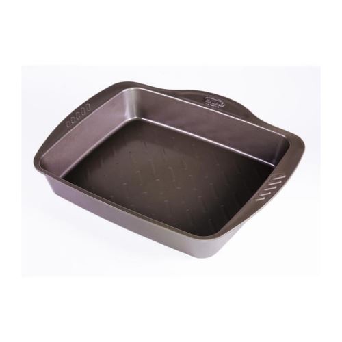 Pyrex 8010732 Asimetria Plat Rectangle Acier Chocolat 35,31 X 28,74 X 5,96 Cm