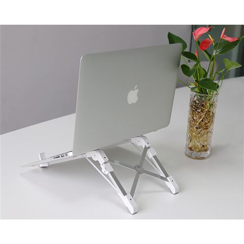 Non Communiqué Support Pliable Pour Ordinateur Portable En Alliage D'aluminium
