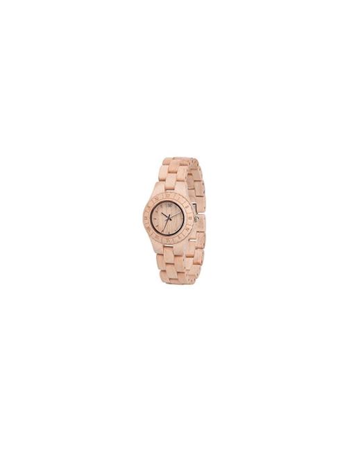 WEWOOD Moon Crystal Beige - Montre femme en bois