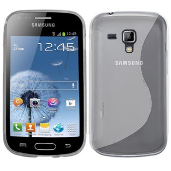 ebestStar - Coque Samsung Galaxy Trend S7560, S Duos S7562 Housse Etui TPU , Transparent [Dimensions PRECISES Smartphone : 121.5 x 63.1 x 10.5 mm, écran 4''] - 1