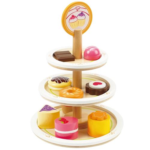 Jeu d'imitation enfant jeux jouets Plateau de desserts