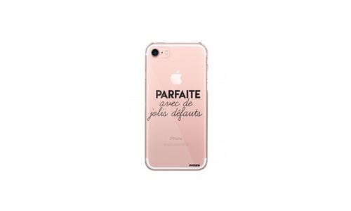 Coque Iphone 7 Iphone 8 Souple Transparente, Parfaite Avec De Jolis Défauts, Evetane®