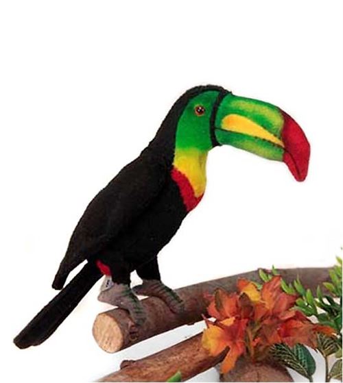 Peluche toucan Anima 11 cm