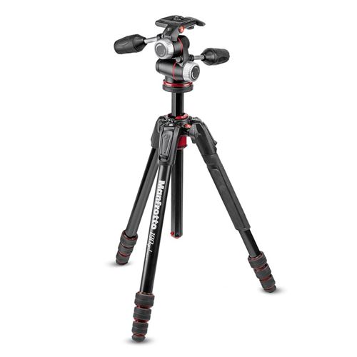 Manfrotto 190go! M-series MK190GOA4-3WX - Statief - met Manfrotto MHXPRO-3W