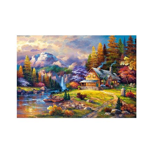 Puzzle Castorland - Refuge de montagne, 1500 pièces