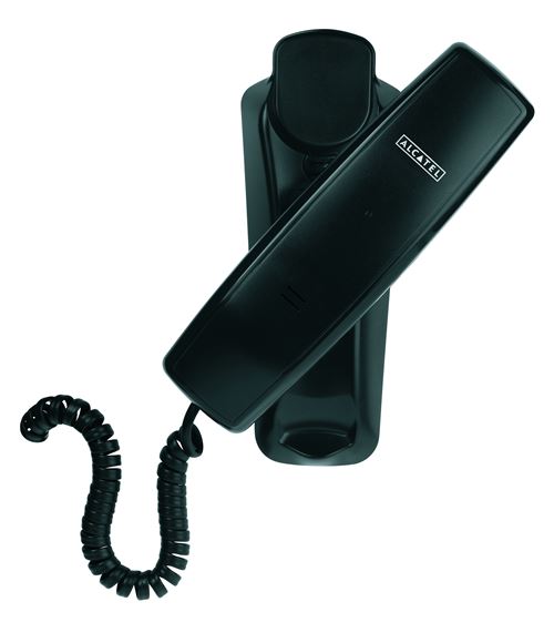 Alcatel Temporis 10 - Téléphone filaire - noir