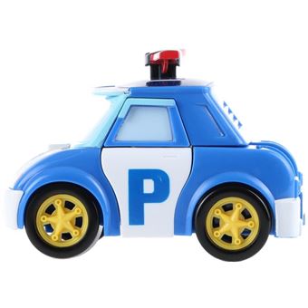 NONOVIVI - Voiture de Police Transformable 2-en-1 Robot avec Lumières