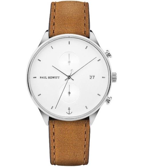 Paul Hewitt Homme Montre PH-C-S-W-49M Chronographe