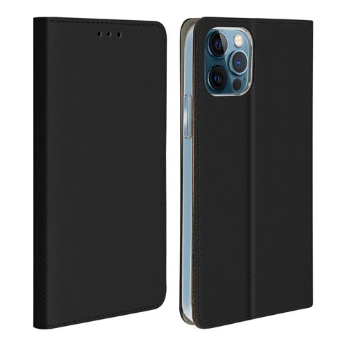 Avizar Étui Pour iPhone 12 Pro Max Porte-carte Fonction Support Noir