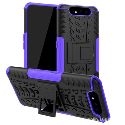 Housse étui Coque portable avec support pour Samsung Galaxy A2 core - Violet -4603