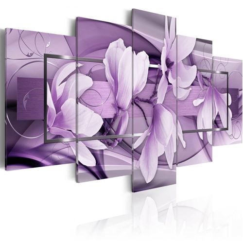 Artgeist - Tableau - Purple Wave 200x100