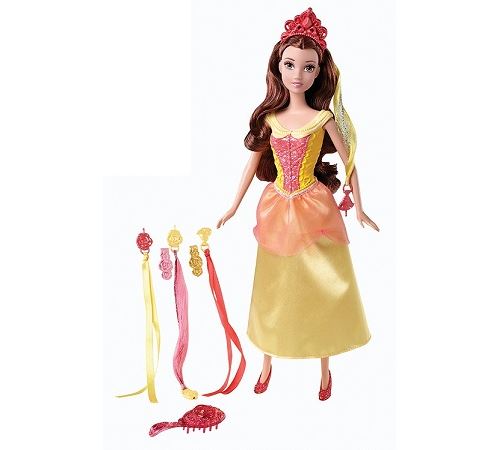 Poupee belle coiffure de princesse - disney princess