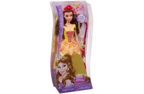 Poupee belle coiffure de princesse - disney princess