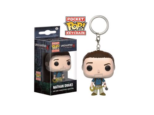 Porte Clé Uncharted 4 - Nathan Drake Pocket Pop 4cm