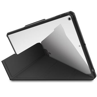 ITSKINS HYBRID // SOLID FOLIO - Coque de protection pour tablette -  synthétique - noir - 10.2 - pour Apple 10.2-inch iPad (7ème génération,  8ème génération) - Housse Tablette - Achat & prix