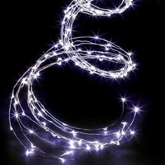 Fééric Lights and Christmas - Cascade Lumineuse Extérieure "Copper" 2m Blanc Froid - 1