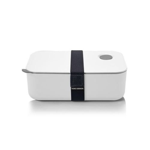 YOKO DESIGN Lunch Box avec séparation réglable et amovible 1 L blanc