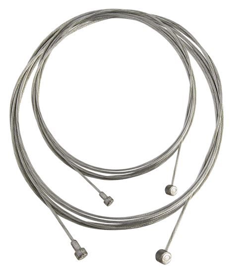 Dresco câble de frein avant/arrière métal argent