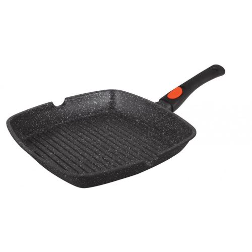 Poele Grill 28 Cm Fonte D'alu Kamberg