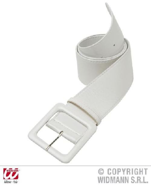 Ceinture vinyle blanche