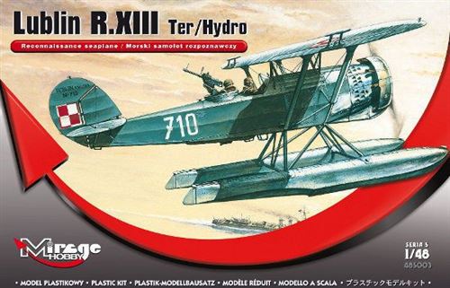 Lublin R.xiii Ter/hydro Rec. Seaplane - 1:48e - Mirage Hobby