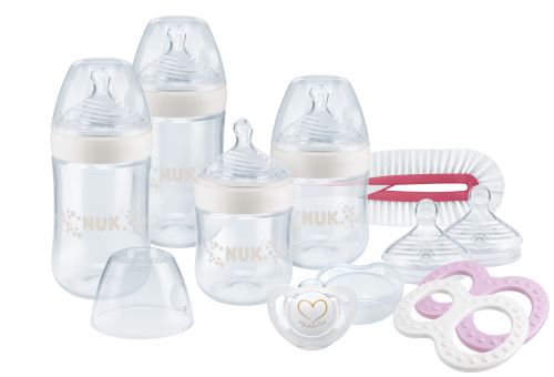 Coffret 4 biberons Starter Set Nature Sense Fille