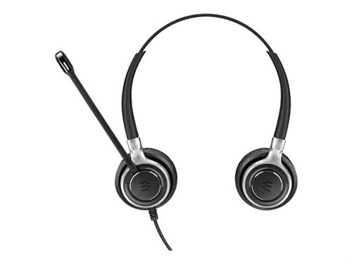 Epos I Sennheiser Impact Sc 665 - Micro-Casque - Sur-Oreille - Filaire - Jack 3,5Mm - Noir, Argent