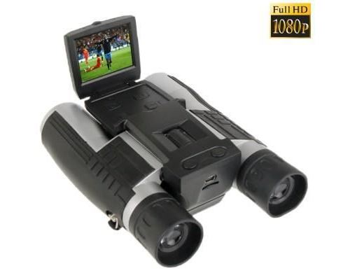 12x32 Jumelle Binoculaire Avec Caméra Vidéo HD,Caméscope Numérique