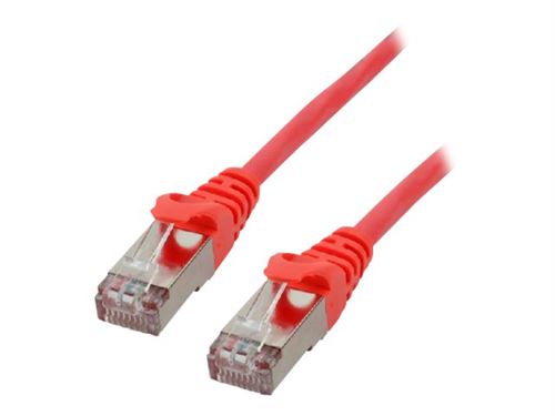 Mcl Samar Rouge Mcl - Câble Réseau - Rj-45 (M) Pour Rj-45 (M) - 3 M - Blindé - Cat 6