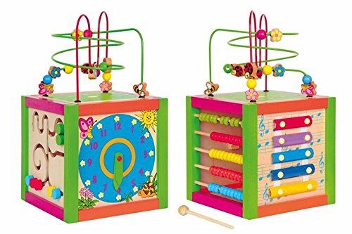 Woodyland 21 x 36 cm didactique Toys Multiactivity Consacrées à Cube Labyrinthe