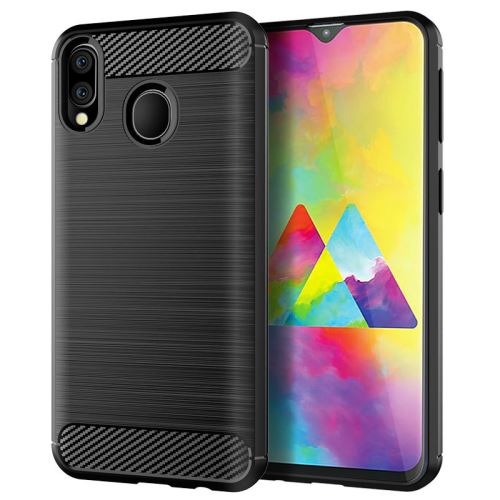 Etui Coque de protection durable souple pour Samsung Galaxy M20 - Noir