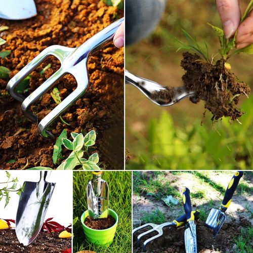11€66 sur 9PCS Ensemble d'outils de plantation de jardinage kit de jardinage  robuste avec des gants souples - Accessoires mobilier de jardin - Achat &  prix