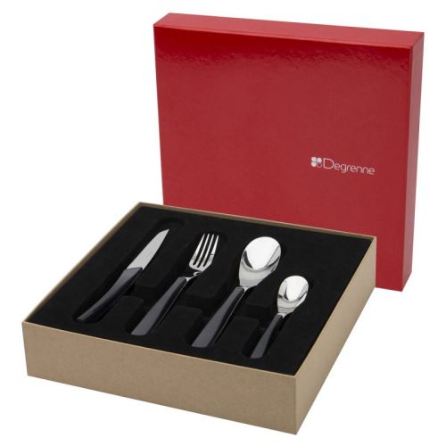 Coffret 24 pièces Carbone - Quartz par Guy Degrenne