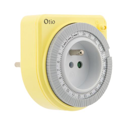 Otio - Programmateur mécanique jaune