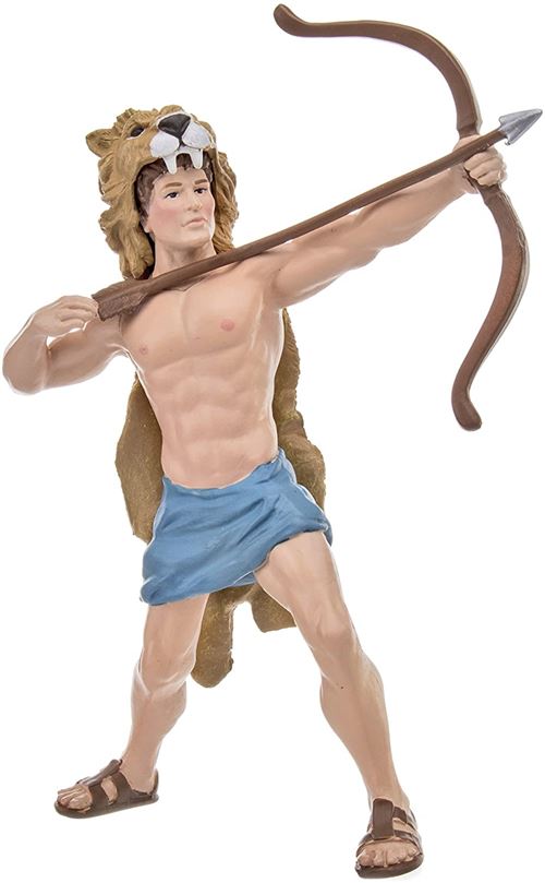 Safari figure Hercule garçons 12,7 cm beige/brun/bleu
