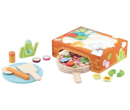 Sevi jeu de pizaria en bois