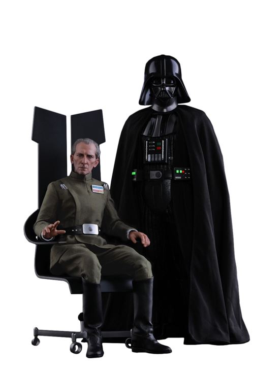 Figurine Hot Toys MMS434 - Star Wars 4 : A New Hope - Grand Moff Tarkin & Darth Vader