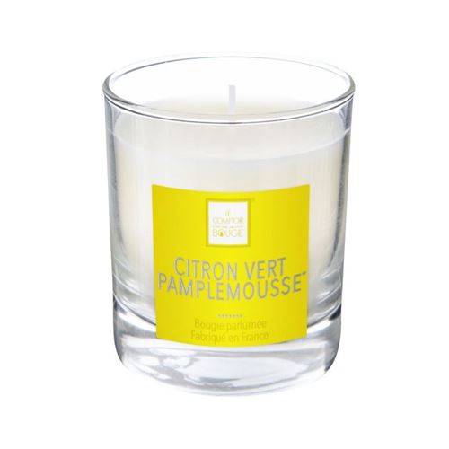 Bougie Parfumée Elea 190g Citron Vert Pamplemousse