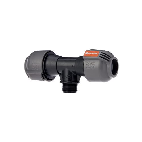 T&eacute; &eacute;gal GARDENA Sprinklersystem 25mm 25mmx20/27 M&acirc;le