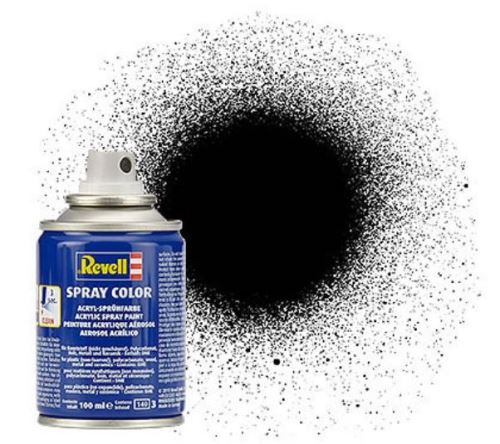 Revell peinture en spray noir semi-brillant unisexe 100 ml