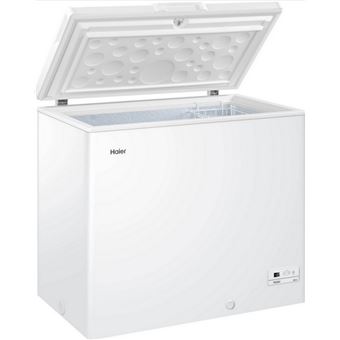 Haier HCE203F - Congélateur coffre - pose libre - largeur : 94 cm - profondeur : 55 cm - hauteur : 84.5 cm - 203 litres - classe F - blanc
