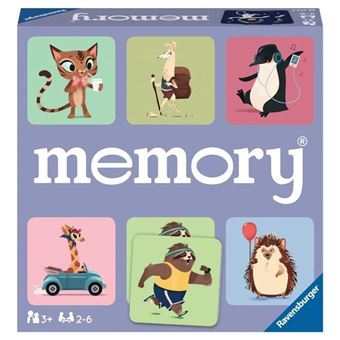 Jeu de mémoire Le monde sauvage des animaux Ravensburger Memory