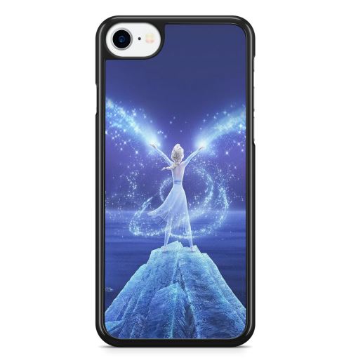 Coque Fifrelin Noire pour iPhone 5 et 5S et SE Elsa la Reine des Neiges Frozen