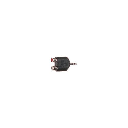 Adaptateurs 2/ADAP 1 JACK 3 3.5 ST / 2 RCA F - AD09